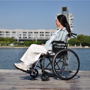 Pathlad T009 carbon steel 24 manual wheelchair