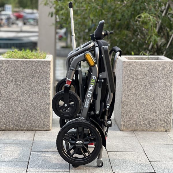 Pathlad 60221 lightweight electric wheelchair with trolley - 图片 4