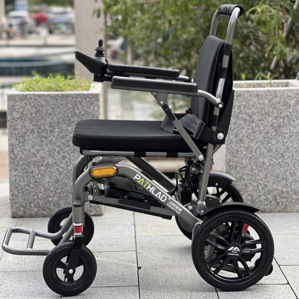 Pathlad 60221 lightweight electric wheelchair with trolley - 图片 2